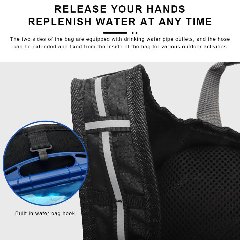 Sport Outdoor Hiking Cycling Road Bike Pouch Hydration Backpack