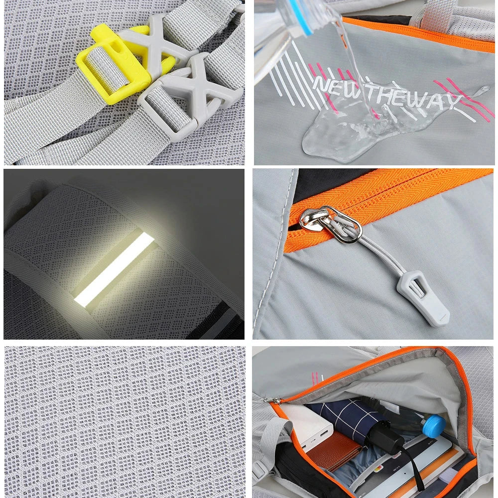 Water Backpack for Hiking, Running, Biking, and Raves (Hydration Bladder Sold Separately)