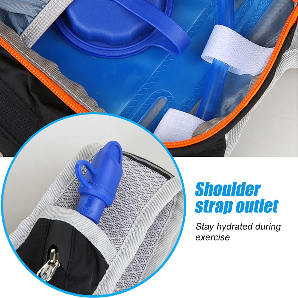 Water Backpack for Hiking, Running, Biking, and Raves (Hydration Bladder Sold Separately)