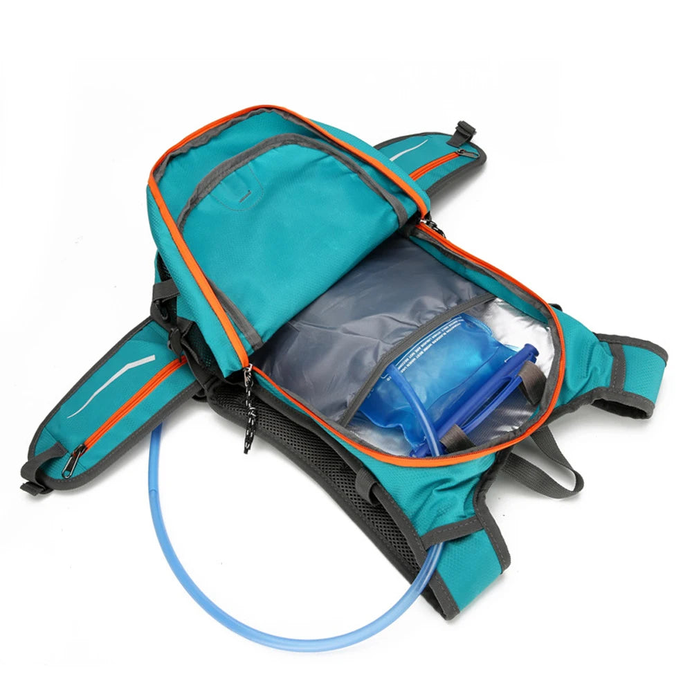 Water Backpack for Hiking, Running, Biking, and Raves (Hydration Bladder Sold Separately)