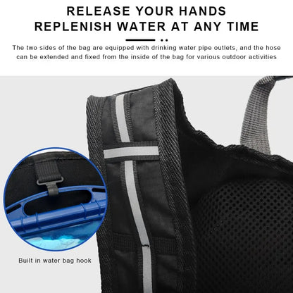 Sport Outdoor Hiking Cycling Road Bike Pouch Hydration Backpack